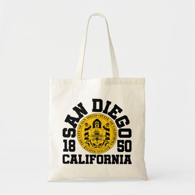 San Diego, Kalifornien Tragetasche (Vorne)