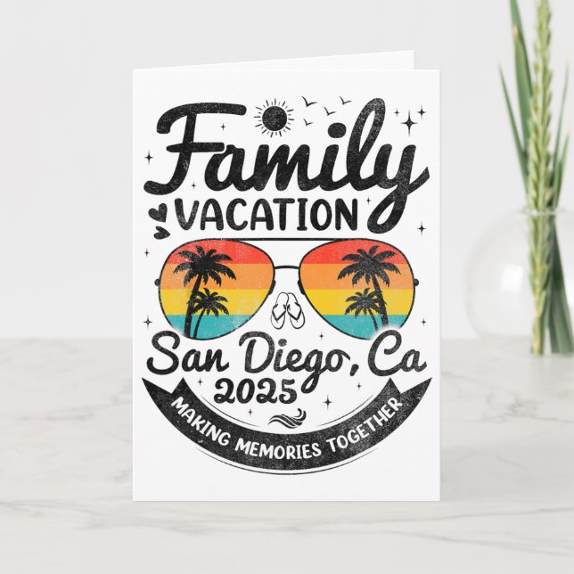 San Diego  Karte (Vorderseite)