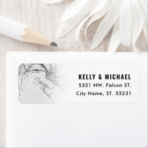 San Diego Karte Themed Rückkehr