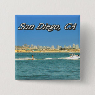 San Diego Knopf Button