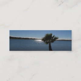 San Diego Palm Tree Business Card Mini Visitenkarte