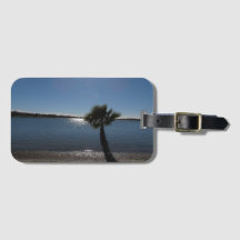 San Diego Palm Tree Gepäcktag