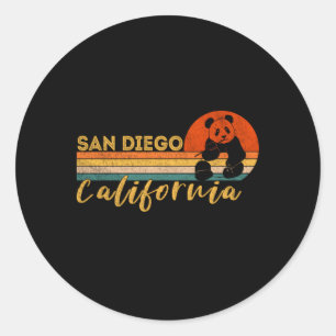 San Diego Panda Zoo Kalifornien Runder Aufkleber