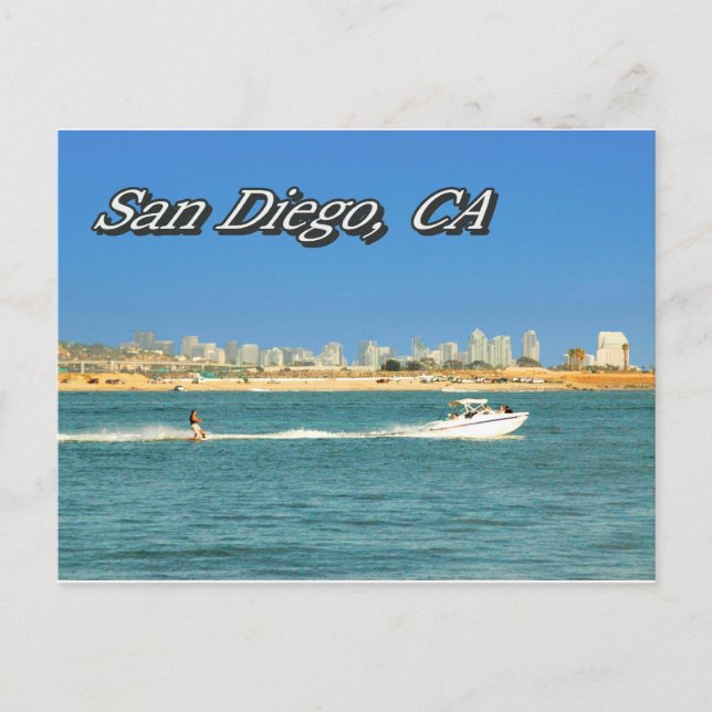 San Diego Postcard Postkarte (Vorderseite)