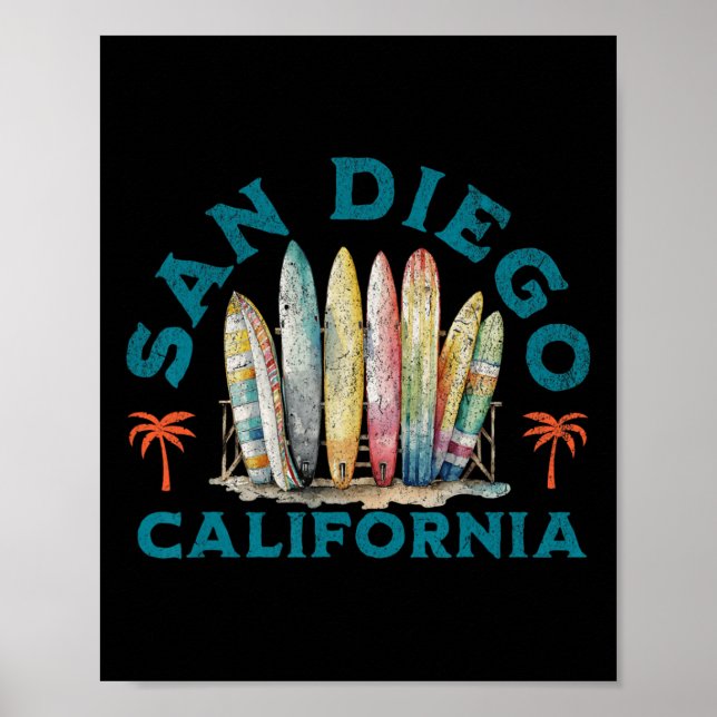 San Diego  Poster (Vorne)