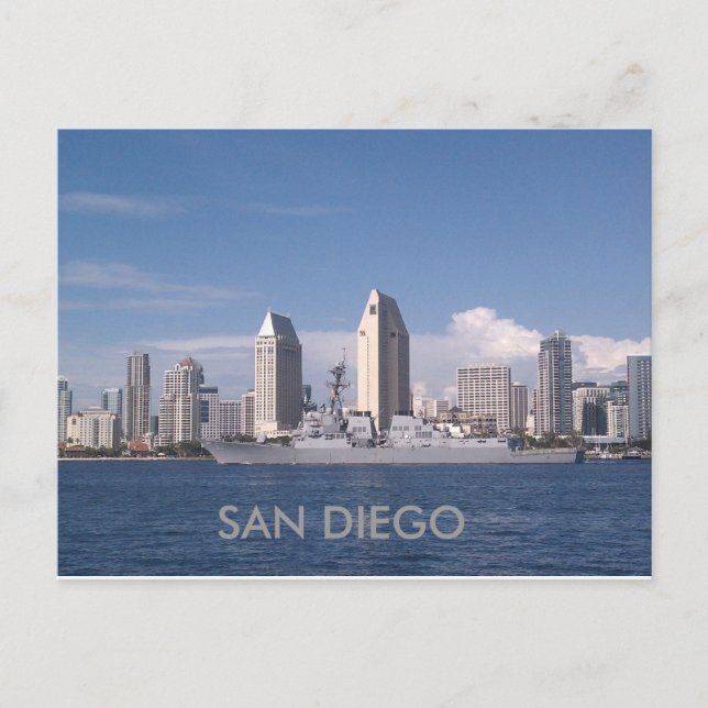 SAN DIEGO POSTKARTE (Vorderseite)