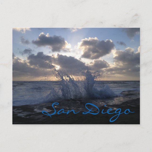 San Diego Postkarte (Vorderseite)