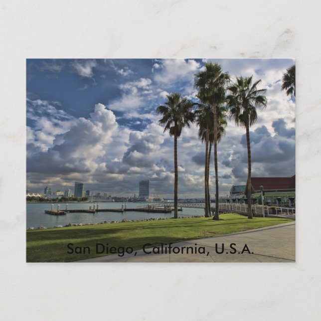 San Diego, Postkarte (Vorderseite)
