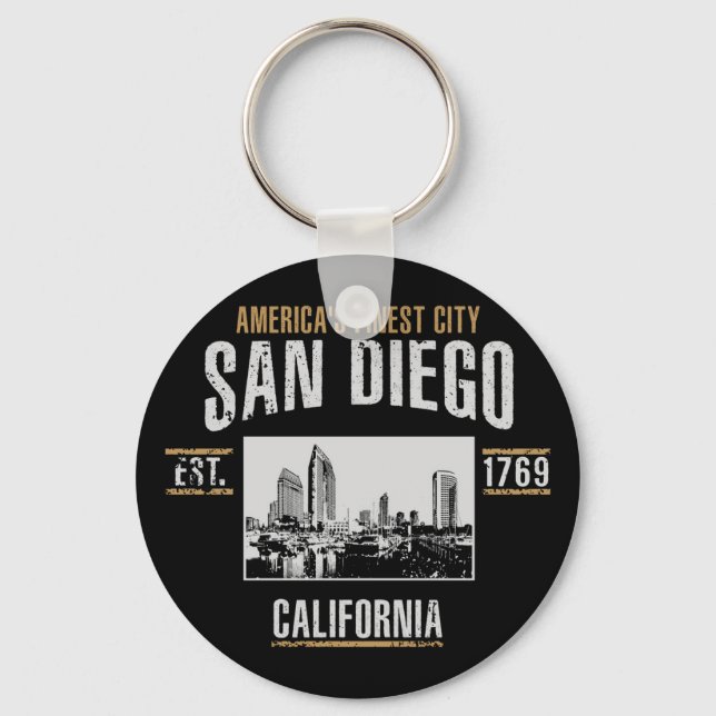 San Diego Schlüsselanhänger (Vorderseite)