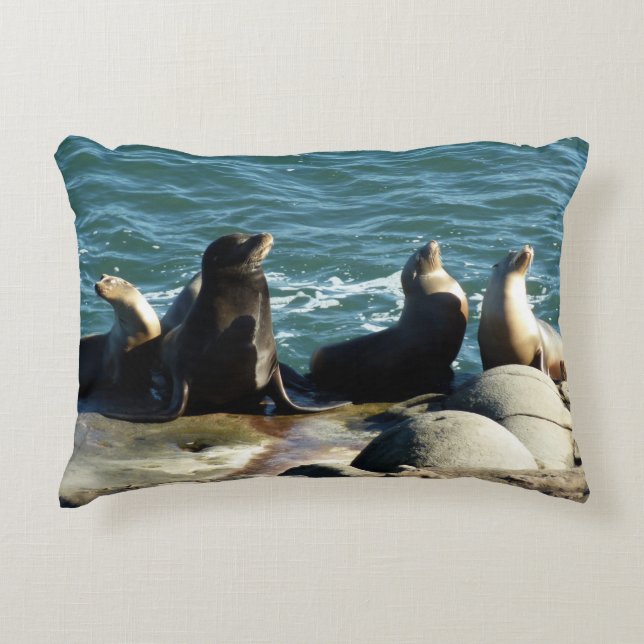 San Diego Sea Lions Dekokissen (Vorderseite)