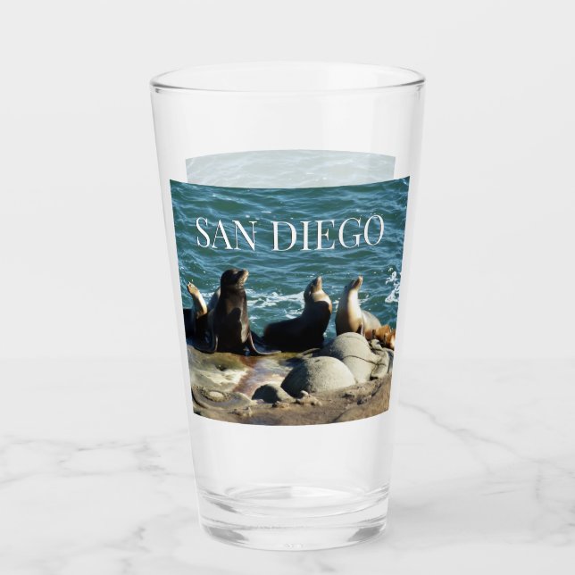 San Diego Sea Lions Glas (Vorderseite)