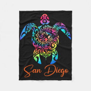 San Diego Sea Turtle Family Urlaub Sommer 2025 Fleecedecke