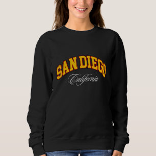 San Diego Shirt, San Diego Kalifornien 619 SD Cali Sweatshirt