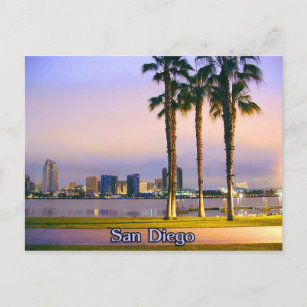 San Diego Shoreline Postkarte