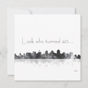 SAN DIEGO SKYLINE - Einladung