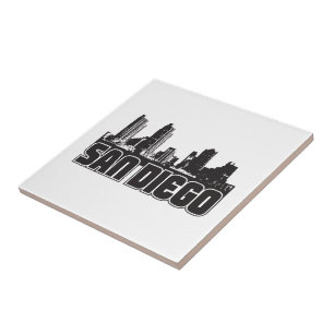 San Diego Skyline Fliese