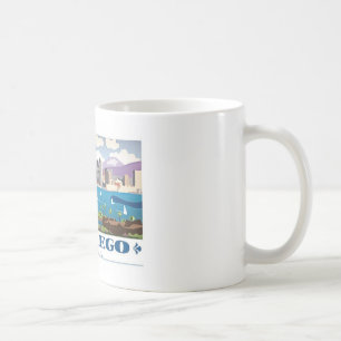 San Diego Skyline Kaffeetasse