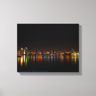 San Diego Skyline Leinwanddruck