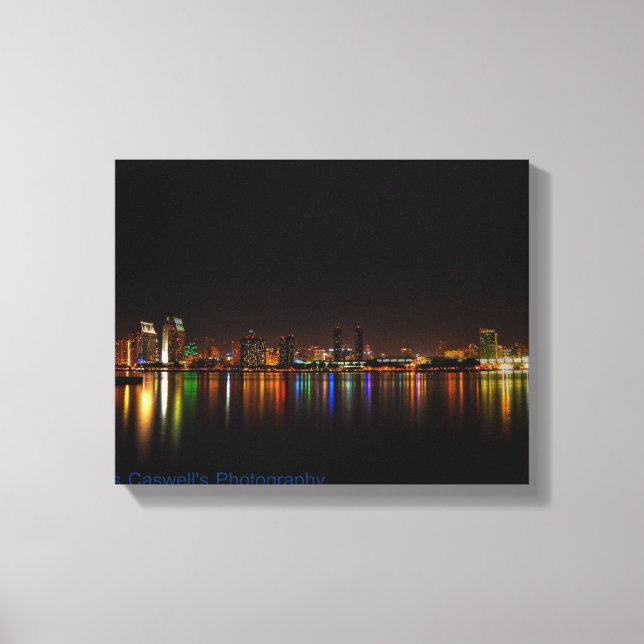 San Diego Skyline Leinwanddruck (Vorderseite)