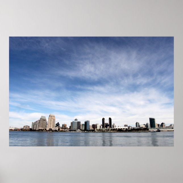 San Diego Skyline Poster (Vorne)