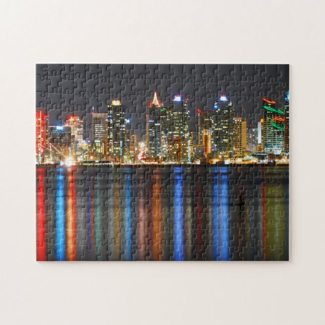 San Diego Skyline-Puzzlespiel (Horizontal)