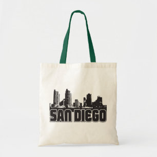 San Diego Skyline Tragetasche