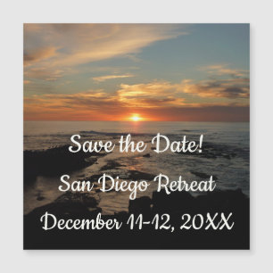 San Diego Sonnenuntergang II Termin vormerken Magnetkarte