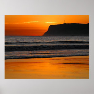 San Diego Sonnenuntergang-Point Lomaplakat VON Poster