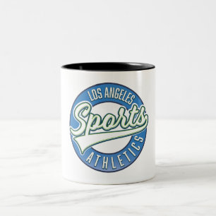 San Diego Sports Athletic-Logo Zweifarbige Tasse
