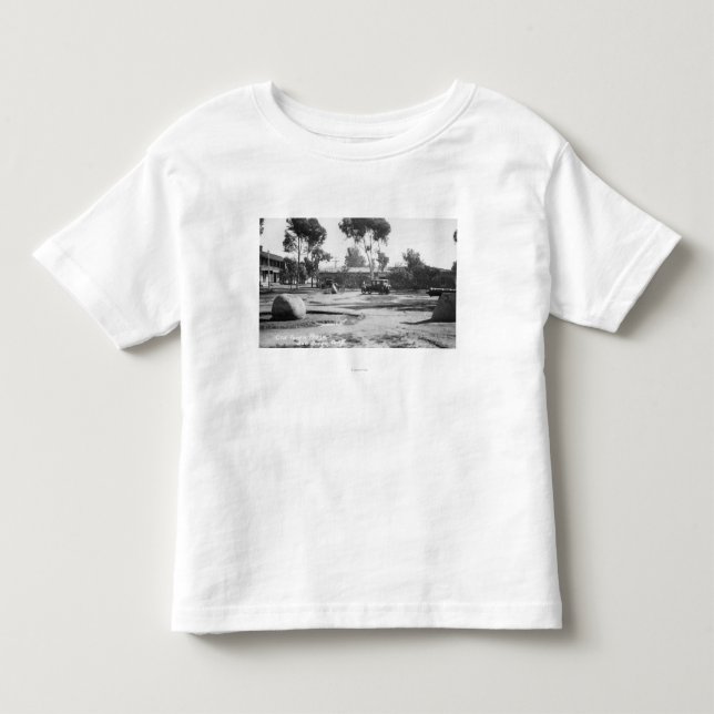 San Diego, Stadtpiazza-Ansicht-Fotografie CAs alte Kleinkind T-shirt (Vorderseite)