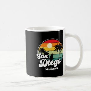 San Diego Strand Kalifornien Surfen Surfer Souveni Kaffeetasse