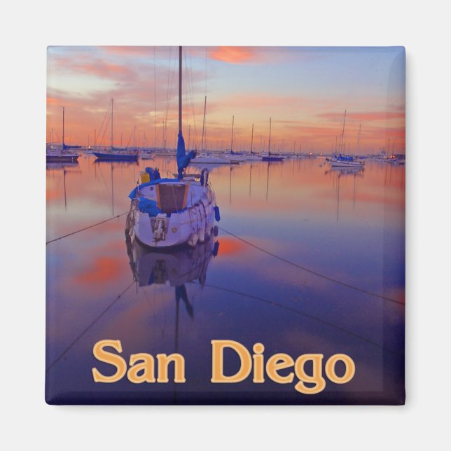 San Diego Sunrise Magnet (Vorne)