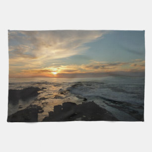 San Diego Sunset I California Seascape Handtuch