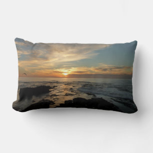 San Diego Sunset I California Seascape Lendenkissen