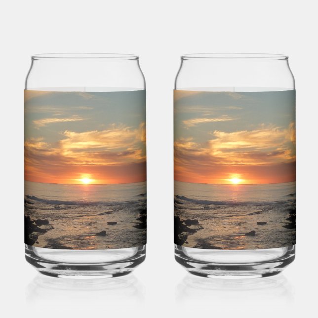 San Diego Sunset II California Seascape (Gauche)