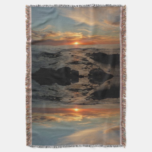 San Diego Sunset II California Seascape Decke (Vorderseite Vertikal)