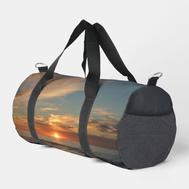 San Diego Sunset II California Seascape Duffle Bag (Rechte Ecke)
