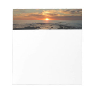 San Diego Sunset II California Seascape Notizblock