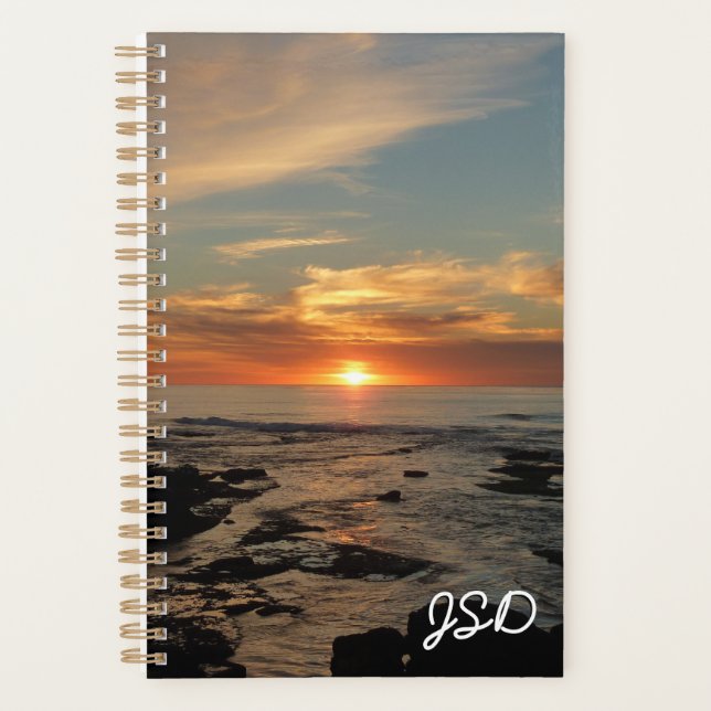 San Diego Sunset II California Seascape Planer (Vorderseite)