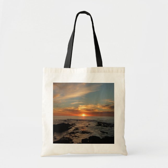 San Diego Sunset II California Seascape Tragetasche (Vorne)
