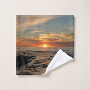San Diego Sunset II California Seascape Waschlappen