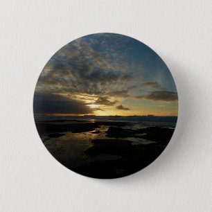 San Diego Sunset III Atemberaubendes Kalifornien L Button