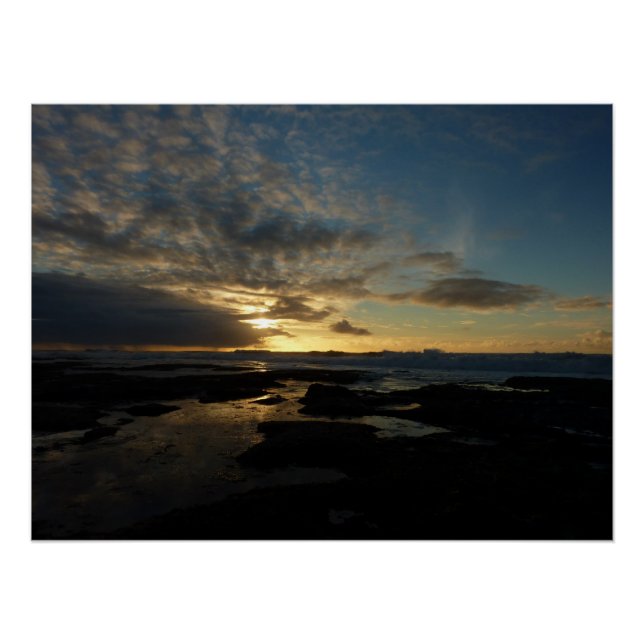 San Diego Sunset III Atemberaubendes Kalifornien L Poster (Vorderseite)