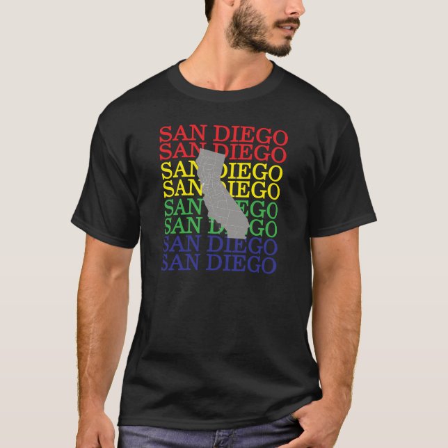 San Diego T - Shirt (Vorderseite)