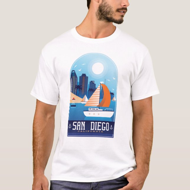  San Diego T-Shirt (Vorderseite)