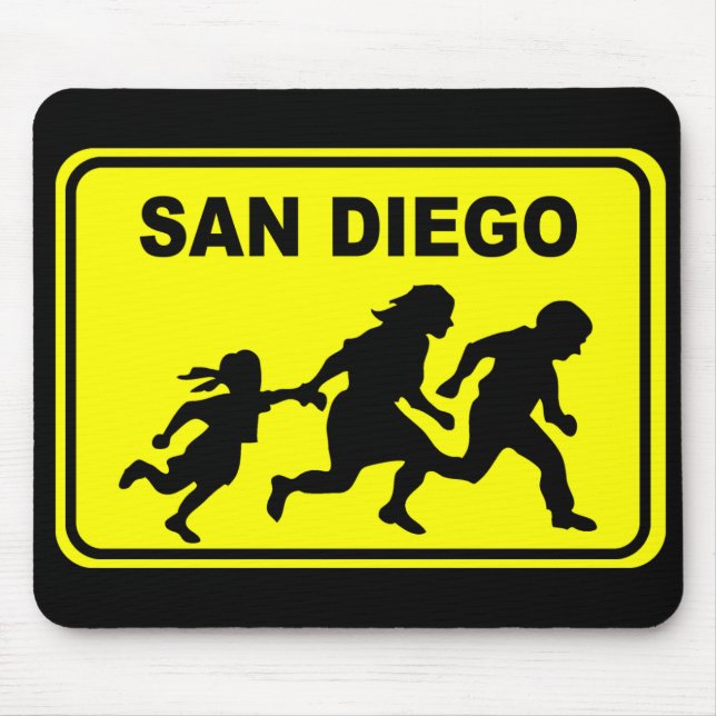 San Diego Überfahrt Mousepad (Vorne)