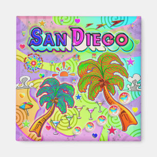 San Diego Urlaub Ziel Magnet