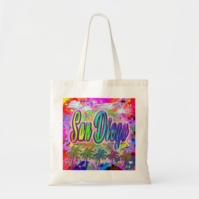 San Diego Vista Express Tote Bag Tragetasche (Vorne)