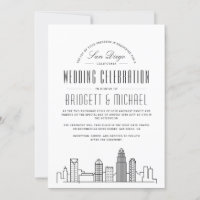 San Diego Wedding | Moderner Deko City Skyline