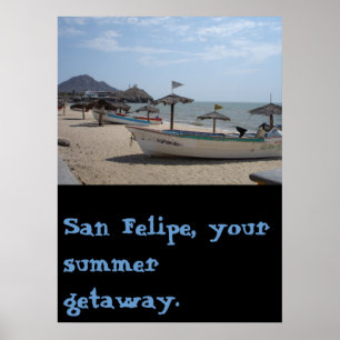 San felipe mexico poster